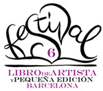 Logotipo sesto festiaval libro de artista